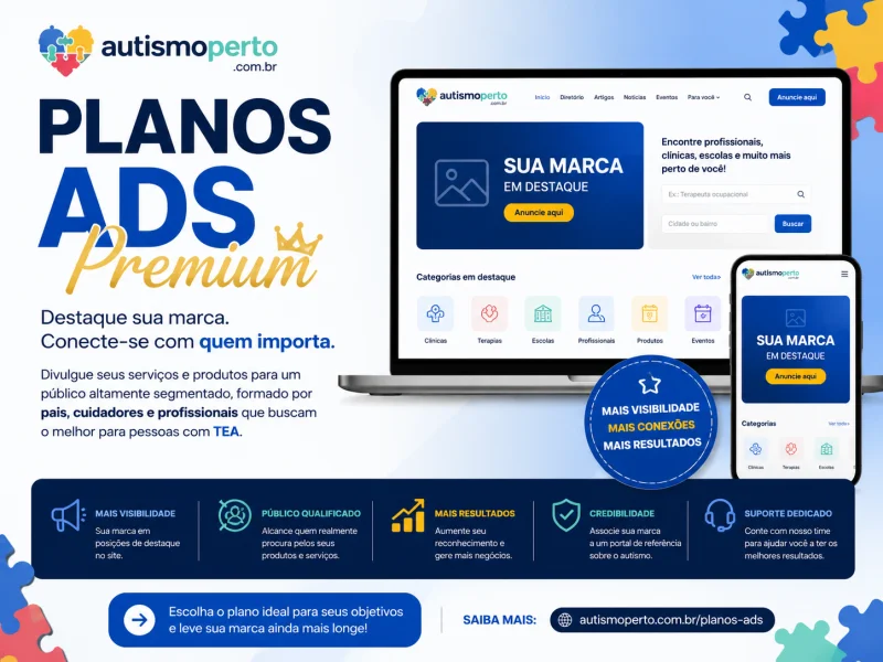 Planos Ads Premium para Profissionais e Clínicas de Autismo