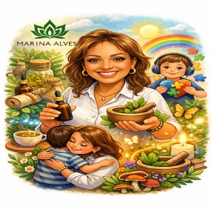 Marina Alves - Plantas Medicinais, Naturopatia e Fitoterapia- Autismo
