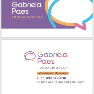 Fonoaudióloga Gabriela Paes