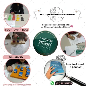 Neuropp Avaliações do Neurodesenvolvimento | Infanto juvenil e Adultos para diagnósticos Autismo (TEA) - TDAH - AH/SD - TEAp