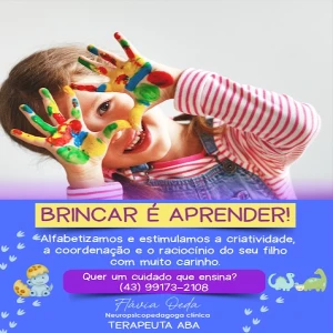 Flávia Oeda Neuropsicopedagoga Clínica e Terapeuta AbA