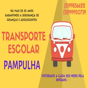 Transporte Escolar BH - Pampulha e Prado - Colégios Santo Agostinho e Bernoulli