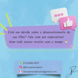Amanda Rici Marciano | Fonoaudióloga Infantil
