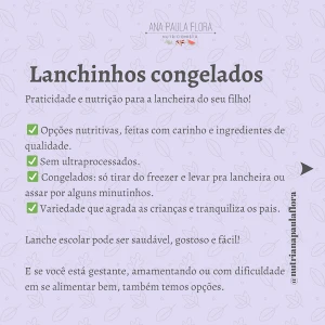 Nutri Materno Infantil Ana Paula Flora