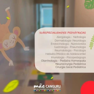 Clínica Pediátrica Mãe Canguru - Pediatra Zona Norte SP